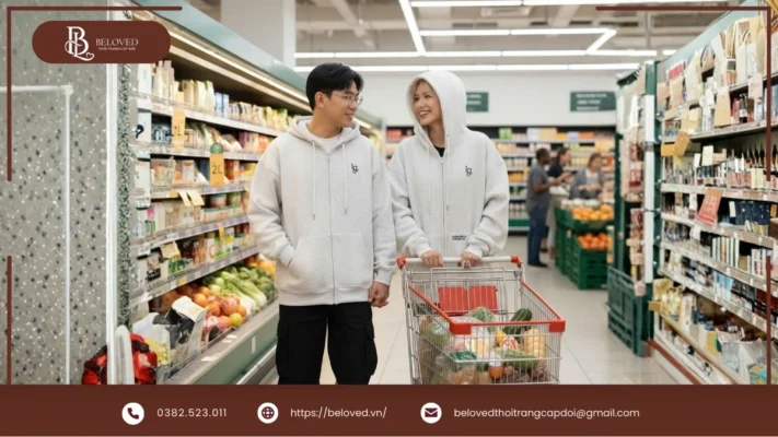Áo khoác cặp với người yêu đẹp, cao cấp tại Beloved