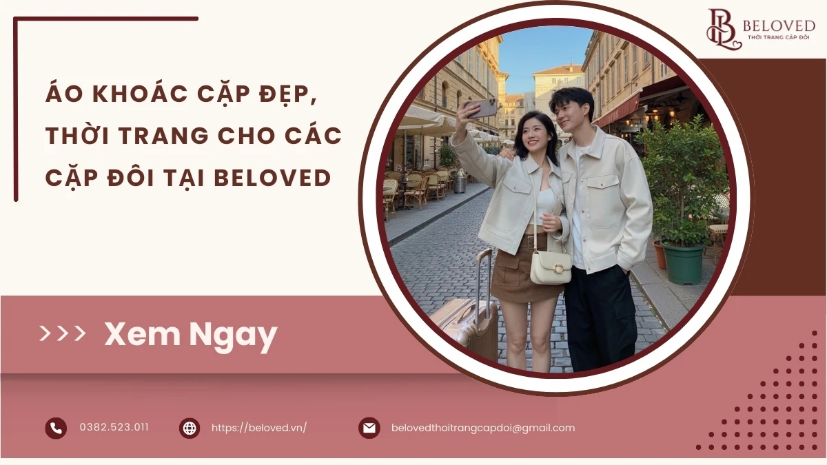 Áo khoác cặp đẹp