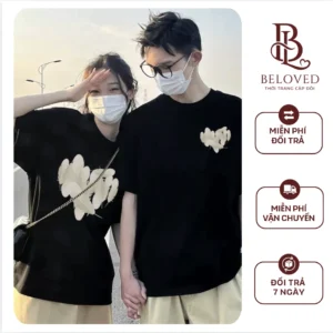 Áo Thun Đôi Local Unisex Form Rộng
