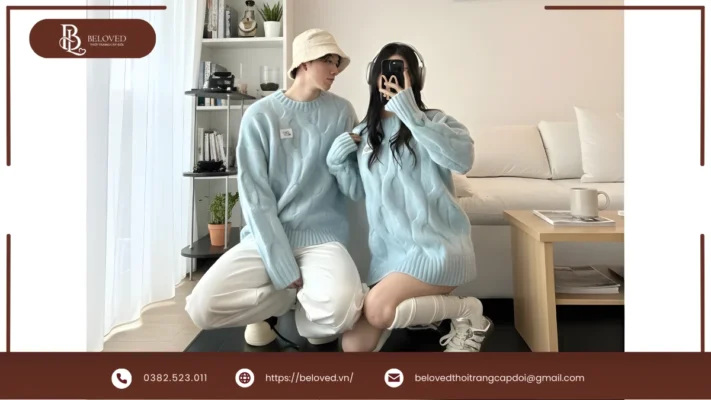 Đồ đôi dài tay mùa thu đông – Vừa ấm áp vừa thời trang
