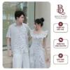 Set Đôi Beloved Kẻ Sọc Nhẹ Nhàng Sang Trọng