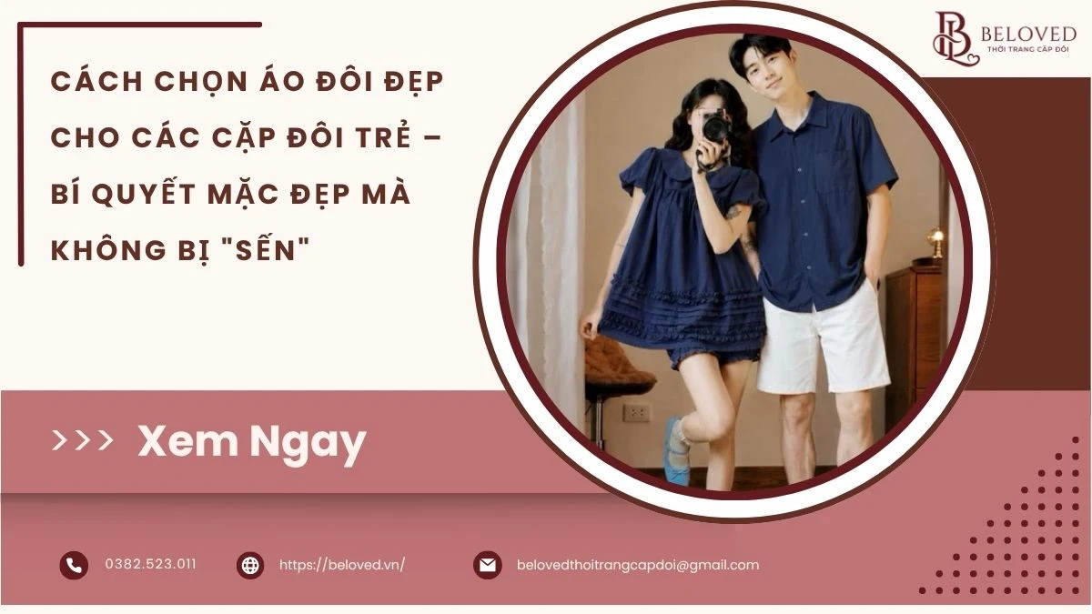 cách chọn áo đôi đẹp