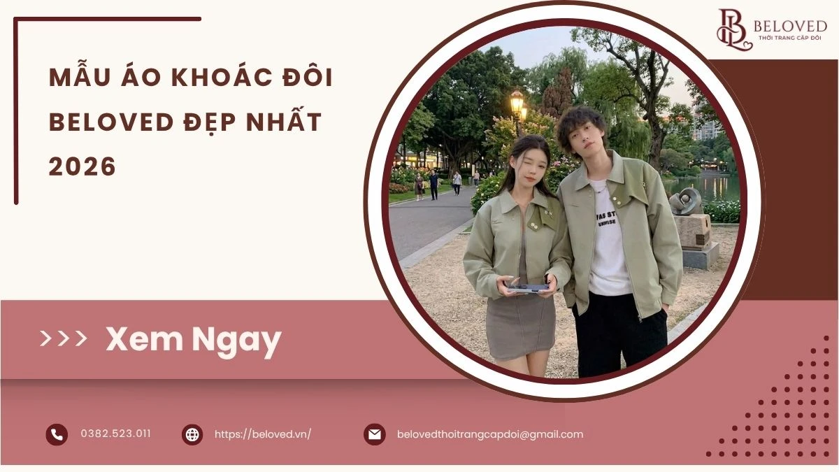 áo khoác đôi nam nữ