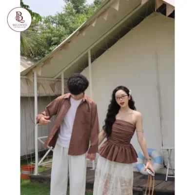 15+ Set Đồ Đôi Đi Biển Đẹp Cho Couple Dễ Phối Đồ