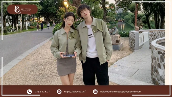 Mẫu Áo Khoác Đôi Nam Nữ  BELOVED Đẹp Nhất 2026