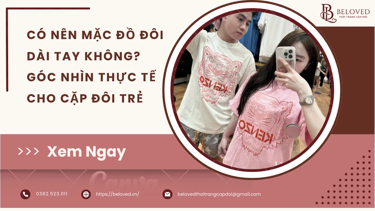 Áo đôi mẫu mới basic