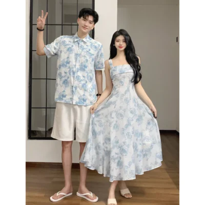 15+ Áo Đôi Đi Biển Đẹp Trẻ Trung Cho Couple Thời Trang