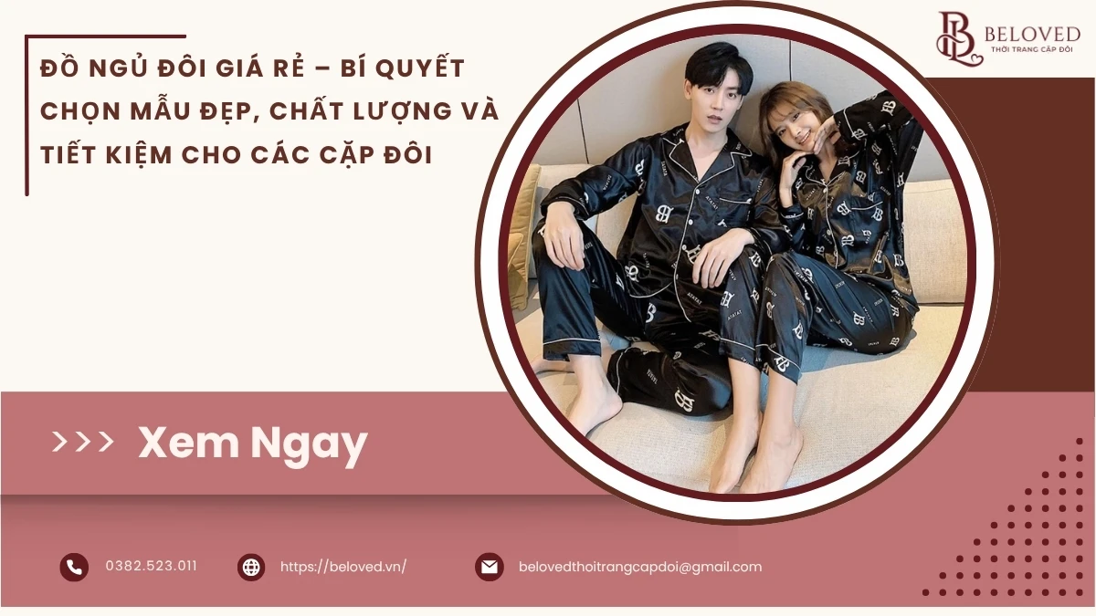 Đồ ngủ đôi giá rẻ