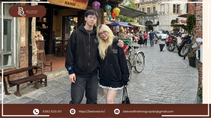 Mẫu Áo Khoác Đôi Unisex BELOVED Đẹp Nhất 2026