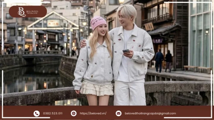 7 Mẫu Áo Khoác Đôi Basic Nam Nữ BELOVED Đẹp Nhất 2026