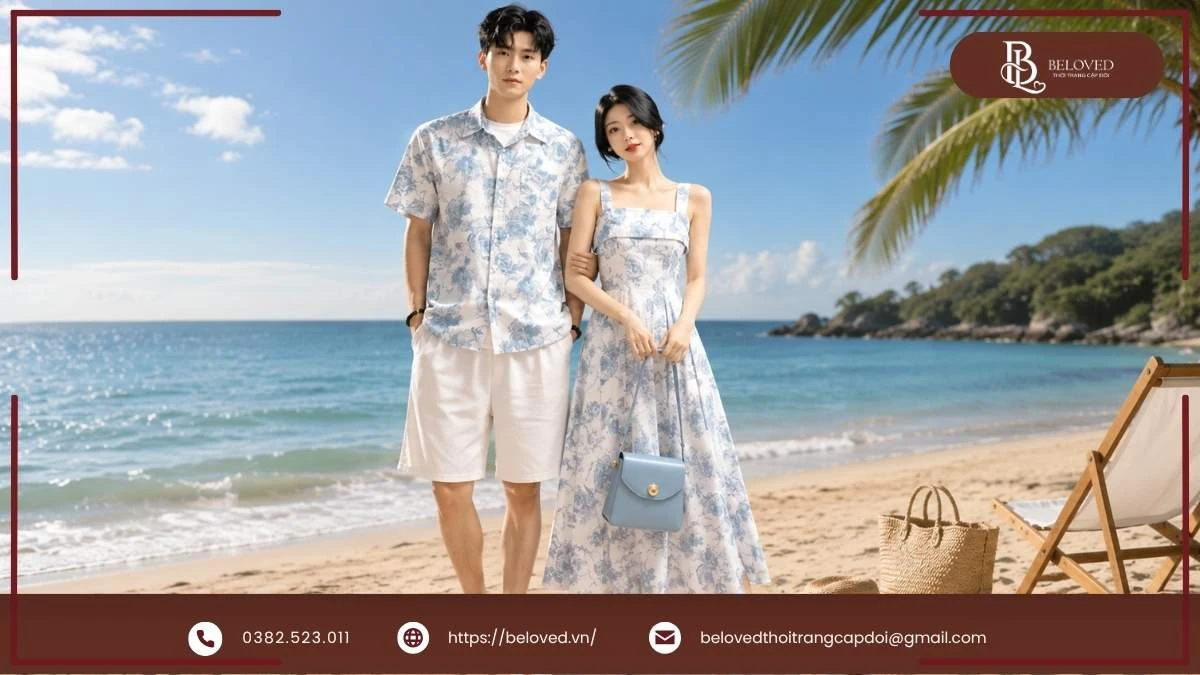 Set Đồ Đôi Đi Biển Đẹp Cho Couple Được Yêu Thích