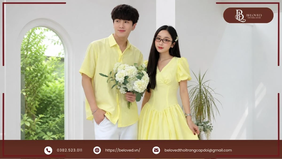 Set Đồ Đôi Đi Biển Đẹp Cho Couple Được Yêu Thích