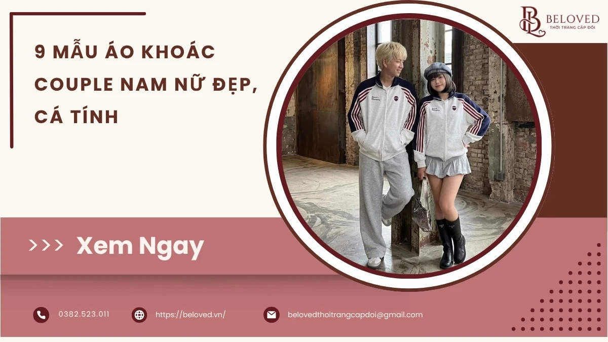 áo khoác couple nam nữ